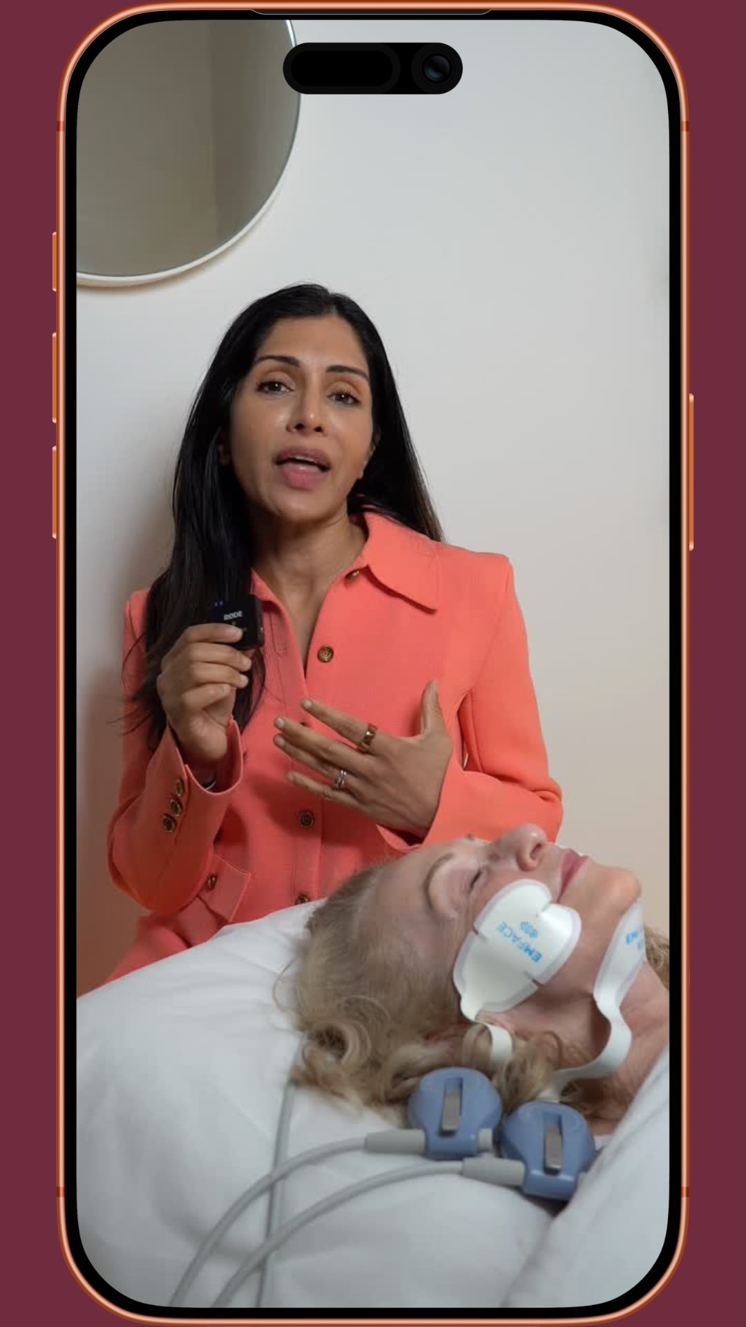 Dr Shammi explains EMface